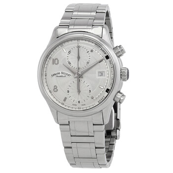 M02-4 Chronograph Automatic Silver Dial Men's Watch A844AAA-AG-M9742