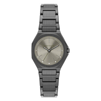 Andrea Quartz Grey Dial Ladies Watch AX4625