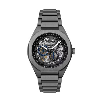Armani Exchange Sync Chronograph Automatic Silver Dial Men's Watch