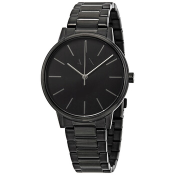Cayde Black Dial Men's Watch AX2701