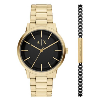 Armani Exchange Cayde Quartz Black Dial Men's Watch AX7119