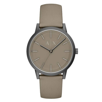 Cayde Quartz Taupe Dial Men's Watch AX2766