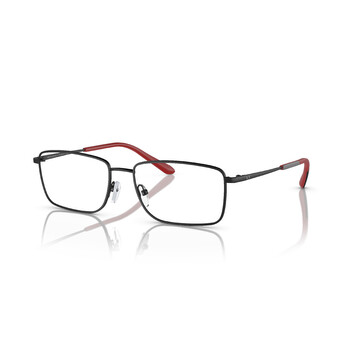 Demo Rectangular Men's Eyeglasses AX1057 6000 56