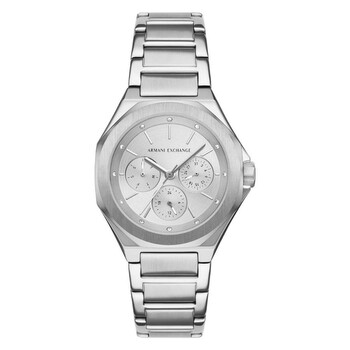 Multifunction Quartz Silver Dial Ladies Watch AX4622