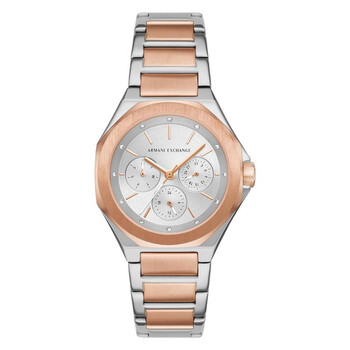 Multifunction Quartz Silver Dial Ladies Watch AX4623