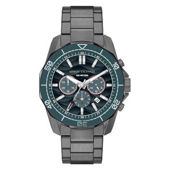 Spencer Chronograph Quartz Blue Dial Men's Watch AX1972