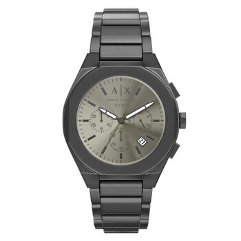 Sync Chronograph Gray Dial Quartz Men's Watch AX4296