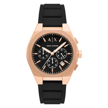 Armani Exchange Rafael Chronograph Quartz Black Dial Men's Watch