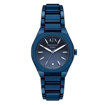 Sync Quartz Blue Dial Ladies Watch AX6032 Sync Quartz Blue Dial Ladies Watch AX6032