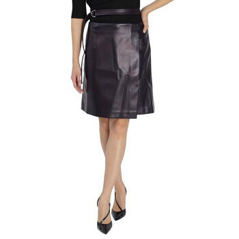 スカート Khaite Padded skirt Black Khaite Ladies Black Mitsi Kjol Padded Mini Skirt, Brand Size