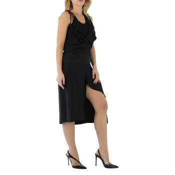 Ladies Black Hybrid Dress