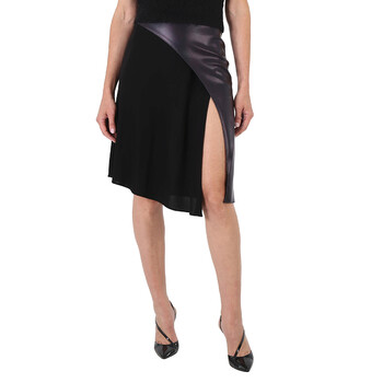 Stella McCartney Ladies Black A-Line Knee-Length Skirt