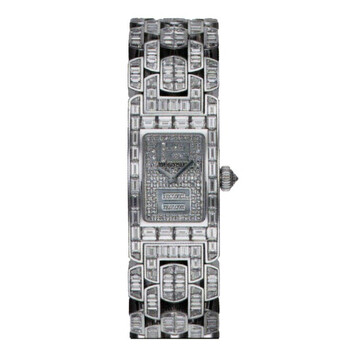 Promesse Diamond Pave White Gold Ladies Watch 67402BC.ZZ.9155BC.01