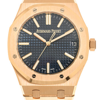 Audemars Piguet Royal Oak Black Dial Automatic Men's Watch 15500OR