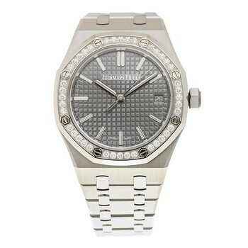 Audemars Piguet Royal Oak Automatic Diamond Silver Dial Men's