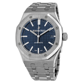 Royal Oak Blue Dial Automatic Men's Watch 15450ST.OO.1256ST.03