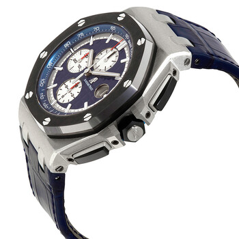 Royal Oak Offshore Blue Alligator Leather Men's Watch 26401PO.OO.A018CR.01
