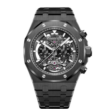 Royal Oak Tourbillon Openworked Chronograph Hand Wind Men's Watch 26343CE.OO.1247CE.01