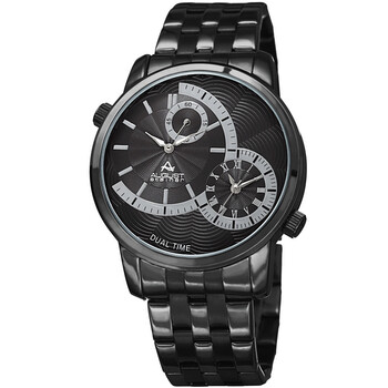 Quartz Grey Dial Black-plated Men's Watch AS8210BK