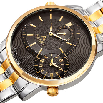 Quartz Dual t.mes
 Grey Dial Two-tone Men's Watch AS8210TTG