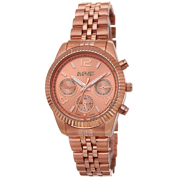 Multi-Function Rose Dial Rose Gold-tone Ladies Watch AS8103RG Multi-Function Rose Dial Rose Gold-tone Ladies Watch AS8103RG