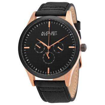 Quartz Black Dial Men's Watch AS8243RGBK
