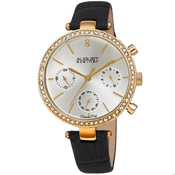 Quartz Diamond Silver Dial Ladies Watch AS8288BK