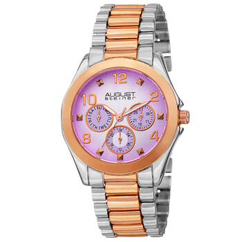 Quartz Purple Dial Ladies Watch AS8150TTR