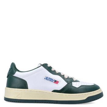 Autry Medalist Low-Top Leather Sneakers, Brand Size 37 ( US Size 7