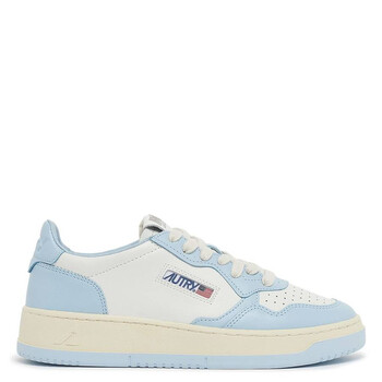 Autry Men's Blue Medalist Low-Top Sneaker, Brand Size 41
