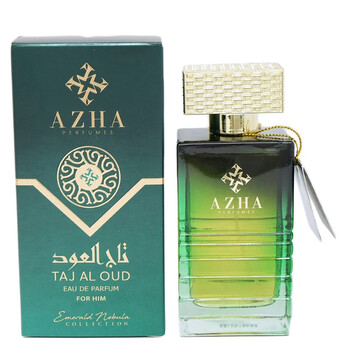 Azha Men's Amber Malaky EDP Spray 3.3 oz Fragrances