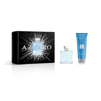 Azzaro Men's Chrome 3pcs EDT Gift Set Fragrances 3614274306439