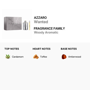 Men's Wanted Gift Set Fragrances 3614273957380