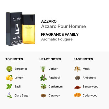 Pour Homme / Azzaro EDT Spray Refillable 1.0 oz (30 ml) (m)
