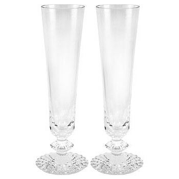 Crystal Mille Nuits Champagne Flute - Clear - Set of 2 2811795