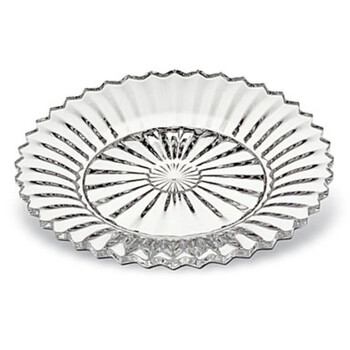 Baccarat Clear Crystal Swing Plate 2813982 736415994299 - Jomashop