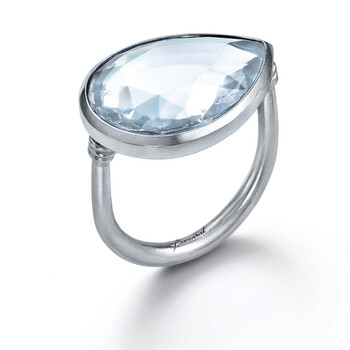 Bacarrat リング baccarat-sterling-silver-gray-