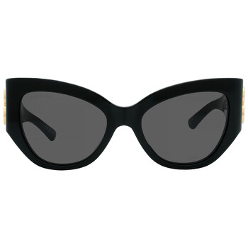 Balenciaga Grey Cat Eye Ladies Sunglasses BB0287S 001 55