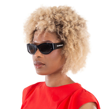 Grey Oval Ladies Sunglasses BB0330SK 001 54