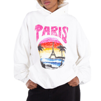 特大セール【BALENCIAGA】PARIS トロピカル T シャツ Balenciaga Paris Tropical T-Shirt, Size Small 768075 TPVM2