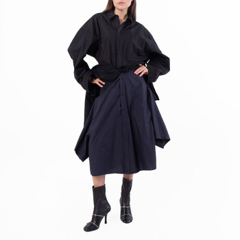 Patch Maxi Cotton Dress 817525 TRM17 1000