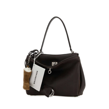 Rodeo S Leather Crossbody Bag With Vintage Motif