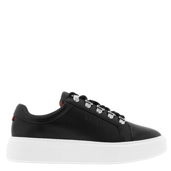 Bally Wilson Wildy Leather Low-Top Sneakers, Brand Size 5 ( US