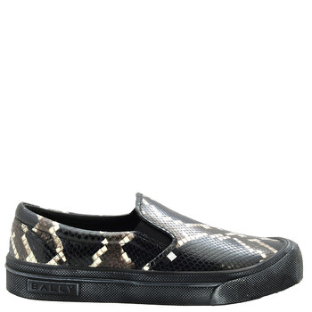 Bally Leory-P Snakeskin-Effect Sneakers, Brand Size 42 ( US  display picture 1