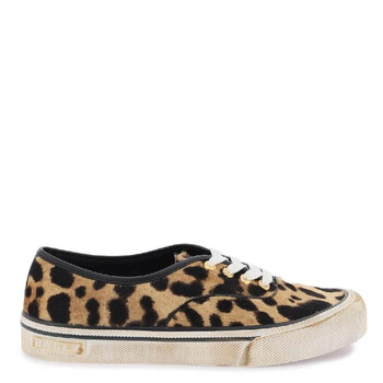 Bally Lyder Snakeskin-Effect Low-Top Sneakers, Brand Size 43