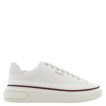 Bally Miky Leather Low-Top Sneakers, Brand Size 6 ( US Size 7