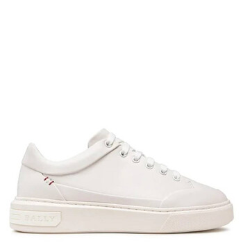 Bally Baxley Leather Low-Top Sneakers, Brand Size 7.5 ( US Size