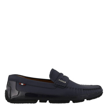 Bally Parsal Nubuck Leather Loafers, Brand Size 12 ( US Size  display picture 3