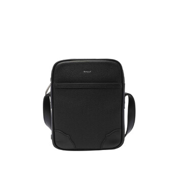 BALLY｜ (6308450-U901P) Bally Men's Luis Bord Leather Messenger Bag MAC01L-VT397