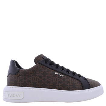Bally Wilson Wildy Leather Low-Top Sneakers, Brand Size 5 ( US